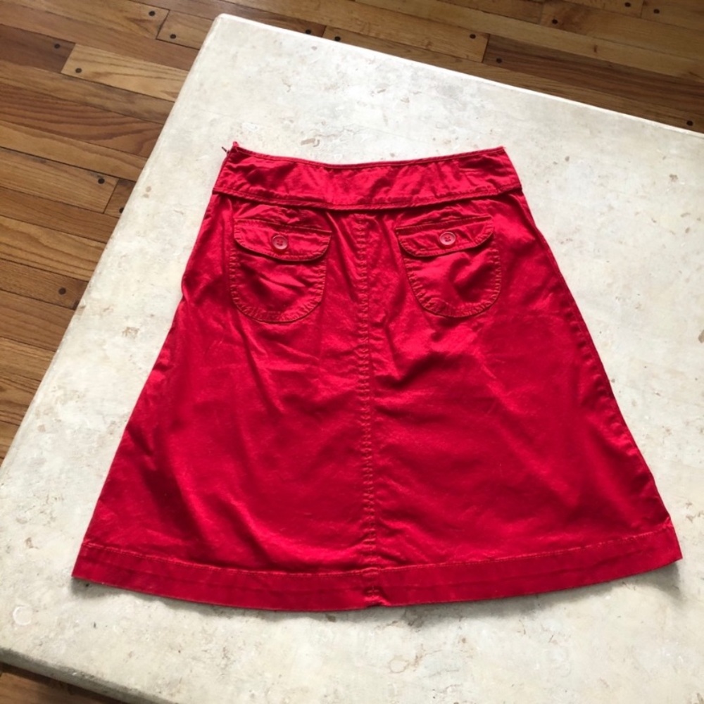 Red Women's Skirt
